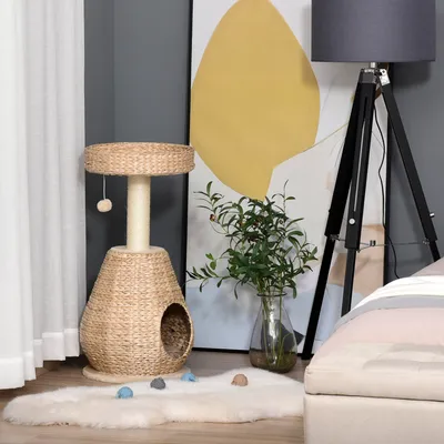 Produktbild von Katzenkletterturm, Sisal-Kratzpfosten