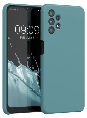 Produktbild von kwmobile Handyhülle für Samsung Galaxy A32 5G Hülle - Case Silikon - Kabelloses Laden - Schutzhülle Cover in Antique Stone
