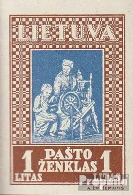 Produktbild von Briefmarken Litauen 1933 Mi 370B postfrisch Lietuvos vaikas