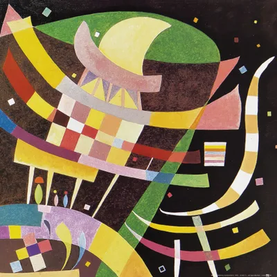 Obrázek produktu pro Wassily Kandinsky umělecký obraz - Kompozice X, 1939 (40 x 40 cm)