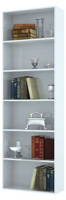 Produktbild von BÜCHERREGAL Weiß 60/181/26
