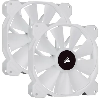 Zdjęcie produktu dla Corsair SP140 RGB ELITE, Wentylator, 14 cm, 300 RPM, 1200 RPM, Biały