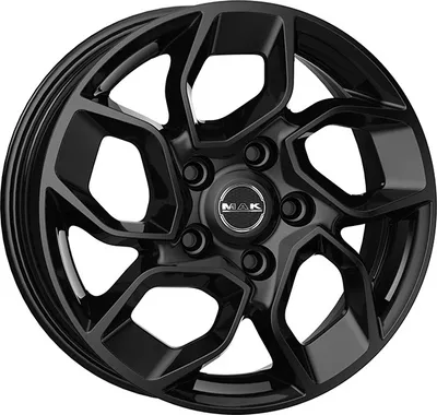 Immagine prodotto di cerchi in lega MAK EXPRESS 6.5x16 5x120 ET 50 NERO LUCIDO