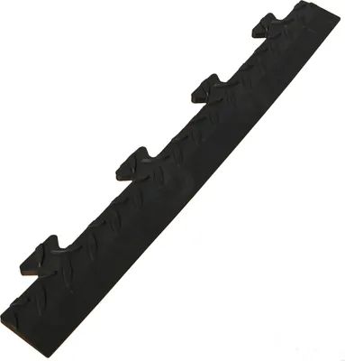 Immagine prodotto di Bordo carrabile striscia rombo nero tenone per pavimentazione commerciale piastrelle pvc pavimentazione garage pavimentazione industriale posa click