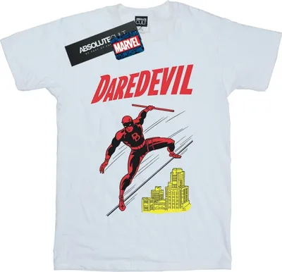 Produktbild von Marvel - "Rooftop" T-Shirt für Herren BI51288 (S) (Weiß)