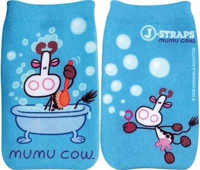 Obrázok produktu pre Mumu Cow Bubbles Mobilné ponožky