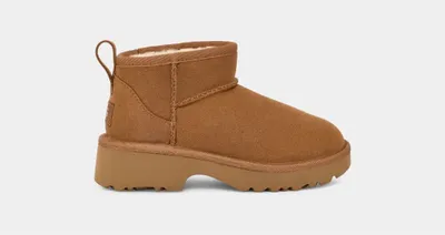 Zdjęcie produktu dla Ugg Kids Classic Ultra Mini New Heights Boots Brown EU 32 1/2 Boy Brown EU 32 1/2