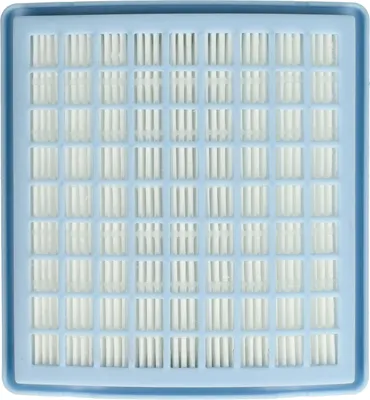 Produktbild von vhbw Staubsaugerfilter kompatibel mit Miele S192 Electronic 1900, S192 Mondia 100, S193 Hepa, S193 Staubsauger - HEPA Abluft-Filter Weiß Hellblau