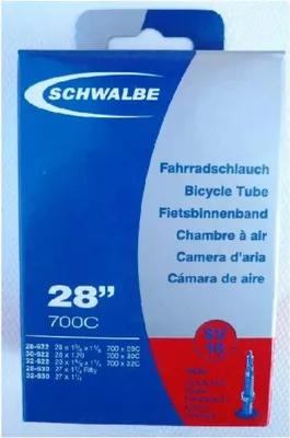 Produktbild von Schwalbe 10431343V, Presta-Ventil, 28", 31,75 - 31,75 mm, 4 cm, Schwarz, Deutschland