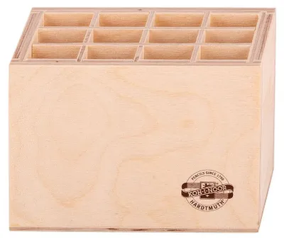 Produktbild von Aufsteller / Holz- Aufsteller mit 12 Fächern