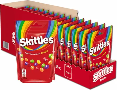 Image de Skittles - Fruits - 15 x 152 g