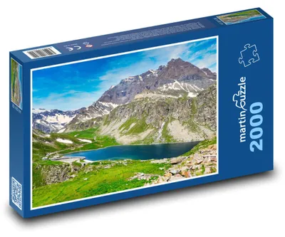 Obrázok produktu pre Puzzle 2000 Alpy - hory a jazero - martinpuzzle