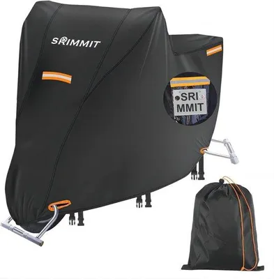 Produktbild von Famanu Motorradhülle wasserfest - UV-beständig & winddicht mit Kennzeichenfenster