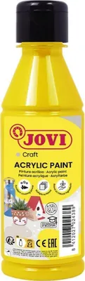 Zdjęcie produktu dla Jovi 68002 Farba akrylowa Yellow 250 ml 1 szt.
