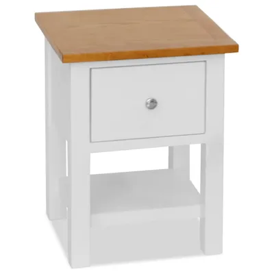 Image de vidaXL Table de nuit 36x30x47 cm chêne massif