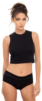 Produktbild von Evoni Damen T-Shirt aus Baumwolle | ärmelloses Top | atmungsakteves Oberteil | T