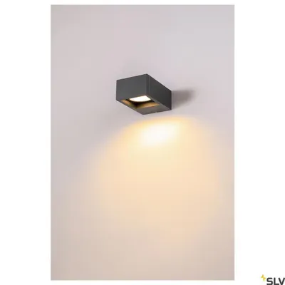 Produktbild von SLV 1004747 ESKINA FRAME WL, Outdoor LED Wandleuchte anthrazit CCT switch 3000/4000K IP65