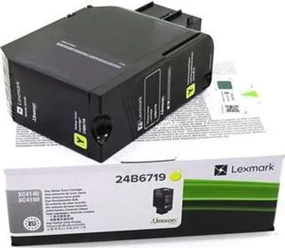 Obrázek produktu pro Lexmark 24B6719, 13000 str., Žlutá, 1 kusů