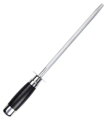 Immagine prodotto di Affilacoltelli professionale in acciaio - Affilacoltelli manuale, 20,3 cm