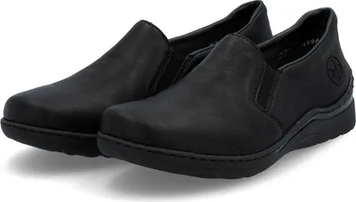 Produktbild von Rieker Damen Halbschuh Slipper Schuhe 48964-00 schwarz , Schuhgröße:36 EU