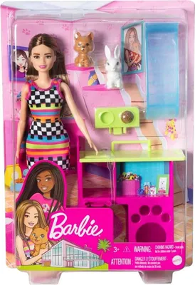 Image de Poupée Barbie Mattel Oiseau avec animaux