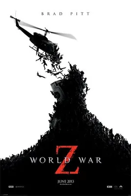 Obrázok produktu pre World War Z – Teaser – 61 x 91,5 cm – Plagát