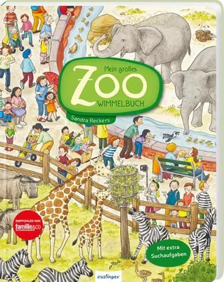 Produktbild von Mein großes Zoo-Wimmelbuch