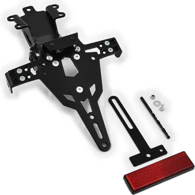 Produktbild von Ibex 10000373 Kompatybilny/zamiennik uchwytu tablicy rejestracyjnej Yamaha MT-07 BJ 2013-20 Czarny