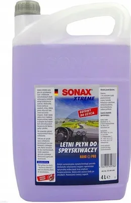Produktbild von SONAX XTREME – SOMMER-Scheibenwaschmittel – entfernt Insekten – 4 l