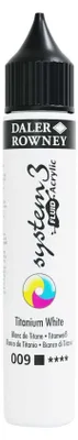 Produktbild von Daler Rowney System3 Acrylfarbe Titanium White 29,5 ml 1 stk