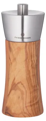 Productafbeelding van Zassenhaus zoutmolen, Augsburg, olijnhout, 14 cm