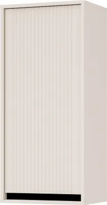Obrázek produktu pro Selsey Osaka - Nástěnná skříňka s žebrovaným čelem, pískově béžová, 46 cm