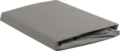 Produktbild von Ambiante Spannbettlaken  Baumwoll Uni HL Grey 200x210/220 Grau