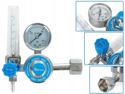 Produktbild von CO2/Argon-Reduzierer mit Rotameter
