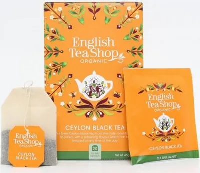 Obrázek produktu pro English Tea Shop Čaj Cejlonský černý, 20 sáčků