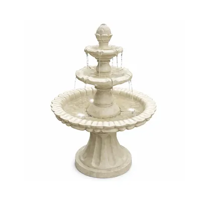 Produktbild von KÖHKO® Wasserspiel "Markleeberg“ klassischer Etagenbrunnen Vogelbad 13010 Springbrunnen Gartenbrunnen