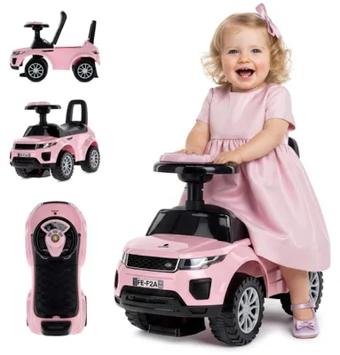 Obrázok produktu pre Šmykľavé auto Šmykľavé vozidlo Detská hračka do auta od 1 roka svetlo ružová Sun Baby