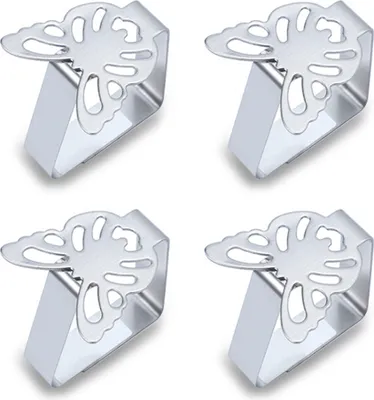 Produktbild von Tischdeckenklammern, Edelstahl Tischdeckenhalter, Edelstahl Tischtuchklammern, Tischtuchklammern Edelstahl