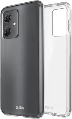 Produktbild von SBS TESKINMOG54T, Cover, Motorola, Moto G54, 16,5 cm (6.5"), Transparent