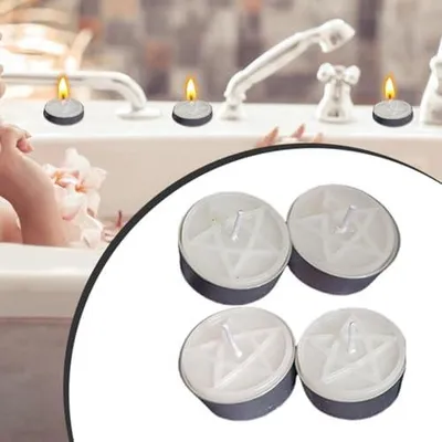 Produktbild von Bunte Duftkerzen und Teelichter mit entspannendem Duft und langer Brenndauer für die Meditationsmalerei