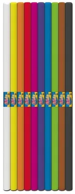 Image de Pastello Papier Crépon Scolaire 10 Couleurs 50x200cm