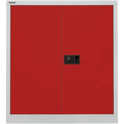 Produktbild von BISLEY Flügeltürenschrank Universal Maße: 91,4 x 100 x 40 cm (B x H x T) Anzahl der Fachböden: 1 Fachboden