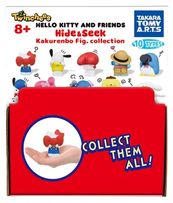 Produktbild von Sanrio Twinchees Minifiguren Hello Kitty & Friends Hide ´n´ Seek 5 cm Display (24)