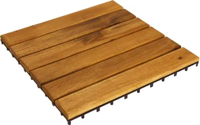 Produktbild von Holzterrassenfliese 30 x 30 cm