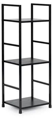 Obrázok produktu pre Drevená knižnica s moderným kovovým rámom LOFT 3 police