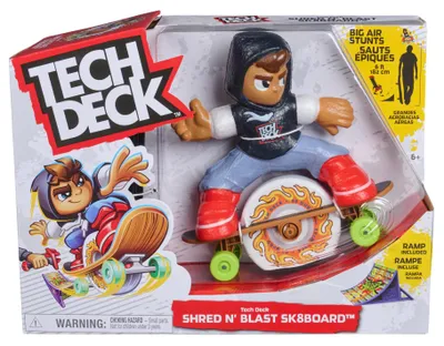Image de Tech Deck TED VHC ShrednBlast Skateboard GML, set de skateboard pour les doigts, 6 ans