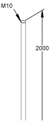 Immagine prodotto di Asta filettata Niedax M 10/2000