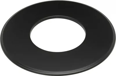 Produktbild von TermaTech Große Wandrosette DN 150 Ofenrohr schwarz 15-630