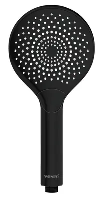 Produktbild von WENKO Duschkopf WATERSAVING Ø12cm Rund Handbrause Spa Feeling Regenstrahl Bad