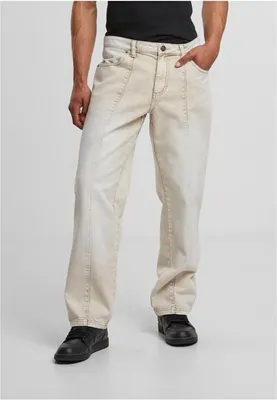 Obrázek produktu pro Urban Classics Wide Leg Denim With Dividing Seams white dirty washed - 31